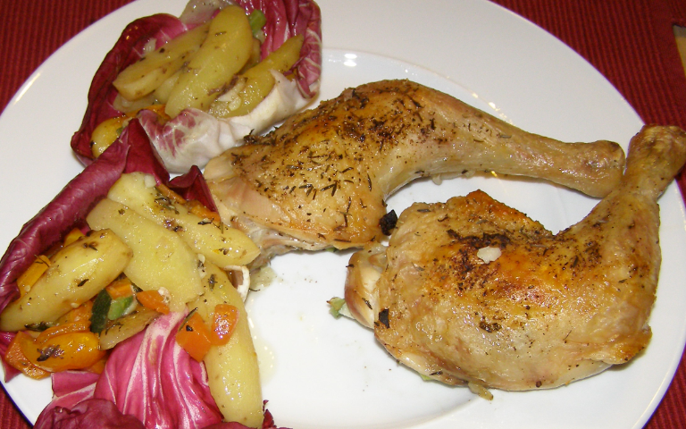 Hähnchenschenkel